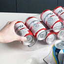 Organizador de Geladeira Porta Latas Cozinha Armário Prateleira