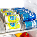 Organizador de Geladeira Porta Latas Cozinha Armário Prateleira