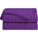 Manta Decorativa Tricot Premium para Sofá Aconchegante Várias Cores 200X90
