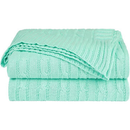 Manta Decorativa Tricot Premium para Sofá Aconchegante Várias Cores 200X90