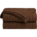Manta Decorativa Tricot Premium para Sofá Aconchegante Várias Cores 200X90