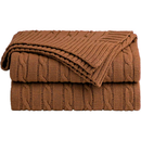 Manta Decorativa Tricot Premium para Sofá Aconchegante Várias Cores 200X90