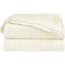 Manta Decorativa Tricot Premium para Sofá Aconchegante Várias Cores 200X90