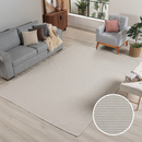 Tapete Grande 3,00 M X 2,00 M Navalhado Bege Sala Quarto Escritório Moderno Elegante Antiderrapante