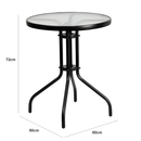 Conjunto De Mesa Com 2 Cadeiras Empoli Em-6021 Para Jardim