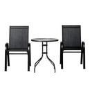 Conjunto De Mesa Com 2 Cadeiras Empoli Em-6021 Para Jardim
