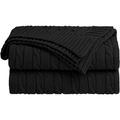 Manta Decorativa Tricot Premium para Sofá Aconchegante Várias Cores 200X90