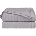Manta Decorativa Tricot Premium para Sofá Aconchegante Várias Cores 200X90