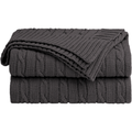 Manta Decorativa Tricot Premium para Sofá Aconchegante Várias Cores 200X90