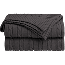 Manta Decorativa Tricot Premium para Sofá Aconchegante Várias Cores 200X90