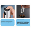 Kit 2 Spray Óleo e Vinagre 100ml Vidro Inox 304 Cozinha com Funil, Pincel Silicone e Escova Limpeza