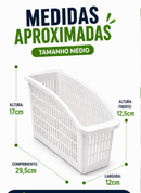 Pote Organizador De Geladeira Frutas Verduras Frescas Multiuso