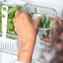Organizador de Temperos Clear Fresh 2,3L Cozinha Geladeira