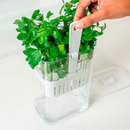 Organizador de Temperos Clear Fresh 2,3L Cozinha Geladeira
