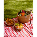 Cesta Pão, multiuso Ratan Forro em Tecido - Diversos Tamanhos - Wolff