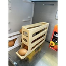 2 ANDAR / 4ANDAR gaveteiro duplo em plástico tipo porta 32 ovos com para cozinha geladeira